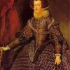 Velazquez Queen Isabella paint by numbers