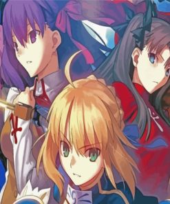 Video Game Fate Stay Night Paint By Number