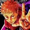 Yuji Itadori Jujutsu kaisen Paint By Number