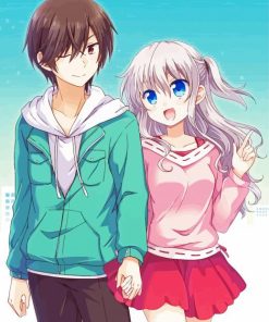 Yuu Otosaka And Nao Tomori Paint By Number