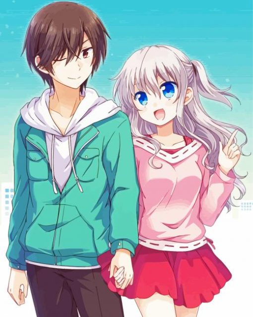 Yuu Otosaka And Nao Tomori Paint By Number