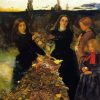 Autumn Leaves by John Everett Millais paint by numbers