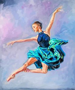 Ballet Dancer Art paint by numbers