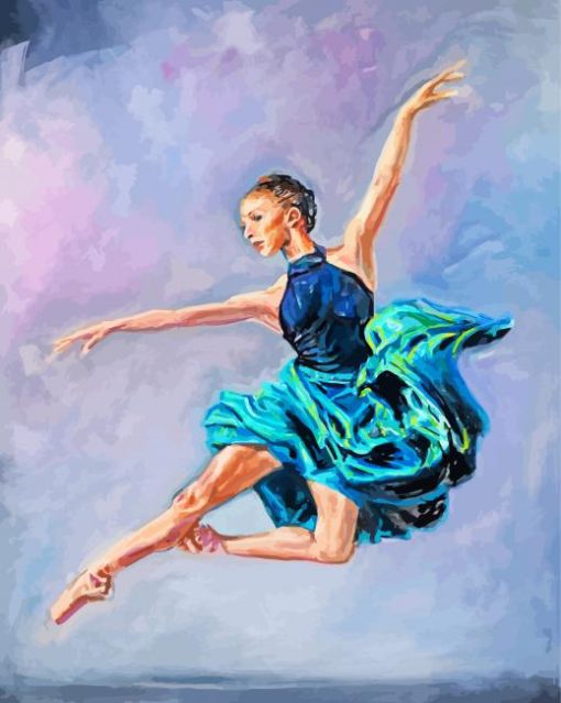 Ballet Dancer Art paint by numbers