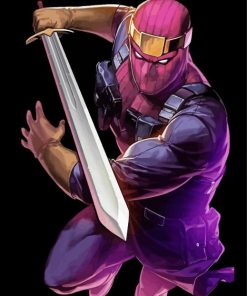 Baron Zemo paint by numbers