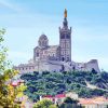 Basilique Notre Dame de la Garde Marseille paint by numbers