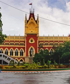 Calcutta High Court Kolkata paint by numbers