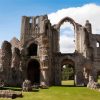 Castle Acre Castle Acre Priory Norfolk paint by numbers