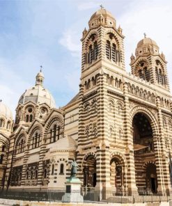 Cathédrale La Major Marseille paint by numbers