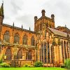 Chester Cathedral Building paint by numbers