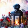 Christmas Lantern paint by numbers