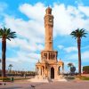 Clock Tower Izmir Turkey paint by numbers