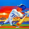 Cody Bellinger Caricature paint by numbers