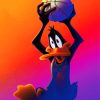 Daffy Duck Basketballer paint by numbers