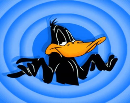 Daffy Duck paint by numbers