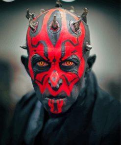 Darth Maul paint by numbers