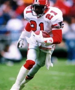 Deion Sanders Player paint by numbers