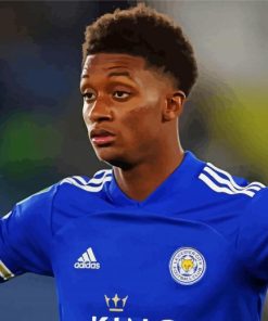 Demarai Gray Everton paint by numbers