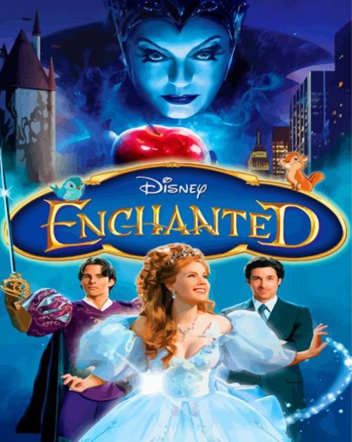 Disney Enchanted paint by numbers