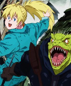 Dorohedoro and Nakaido paint by numbers