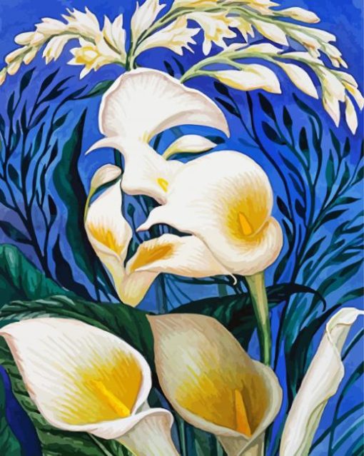 Ecstasy Of The Lilies Octavio Art paint by numbers