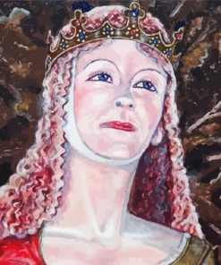 Eleanor of Aquitaine Art paint by numbers