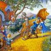 The Wizard of Oz paint by numbers