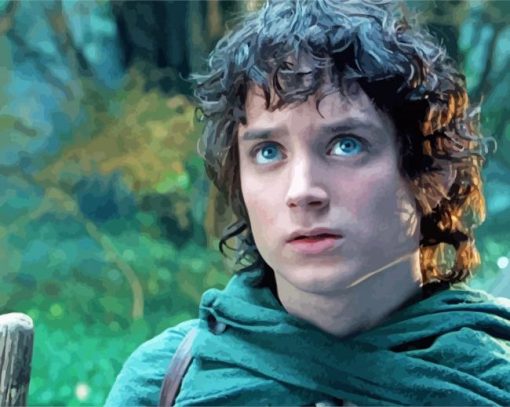 Frodo Baggins paint by numbers