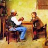 Grandpa and Grandson Art paint by numbers