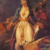 Greece on the Ruins of Missolonghi by Delacroix Eugène paint by numbers