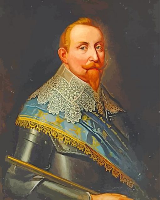 Gustavus Adolphus II paint by numbers