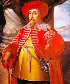 Gustavus Adolphus paint by numbers