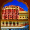 Hawa Mahal Palace Inside paint by numbers