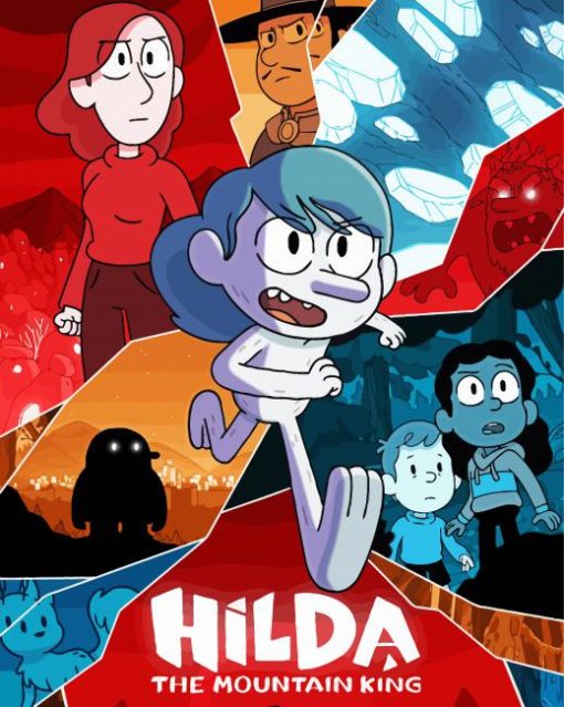 Hilda Animation paint by numbers