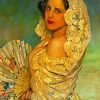 Hispanic Bride Art paint by numbers