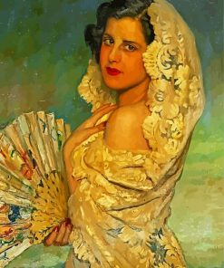 Hispanic Bride Art paint by numbers