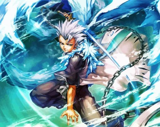 Hitsugaya Toshiro paint by numbers