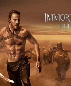 Immortals Fantasy Action Movie paint by numbers