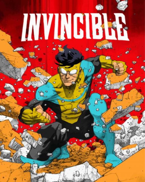 Invincible Hero Adventure paint by numbers