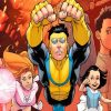 Invincible Comics paint by numbers