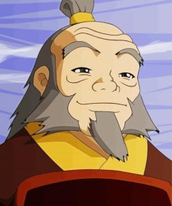 Iroh Avatar The Last Airbender paint by numbers