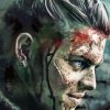 Ivar Ragnarsson Vikings paint by numbers