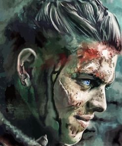 Ivar Ragnarsson Vikings paint by numbers