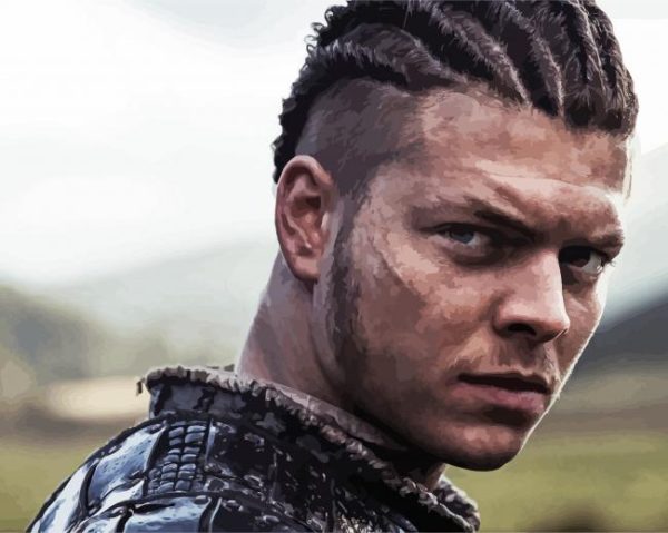 Ivar the Boneless Vikings paint by numbers