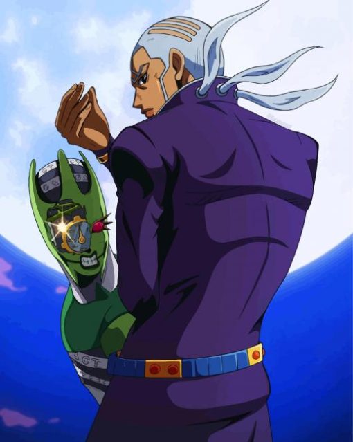 Jojos Bizarre Adventure Enrico Pucci paint by numbers