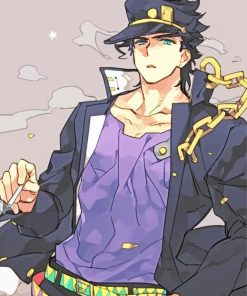 Jotaro Kujo paint by numbers