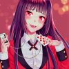 Kakegurui Yumeko Jabami Gambler paint by numbers