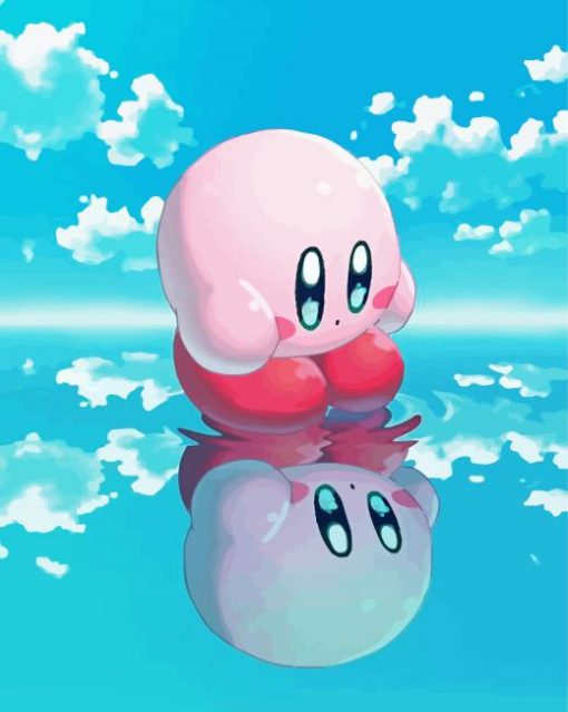 Kirby Water Reflection paint by numbers