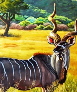 Kudu paint by numbers