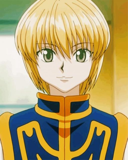 Kurapika paint by numbers